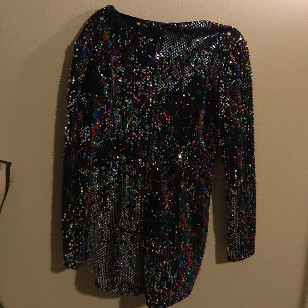 Sequin jumpsuit - Picture 2 of 2